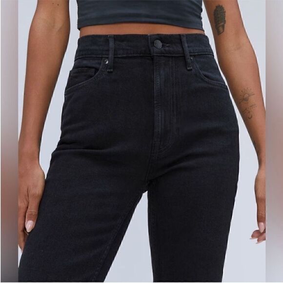 NWT Everlane Organic Cotton The Original Cheeky® Jean in Coal Size 29 Crop - Picture 13 of 16